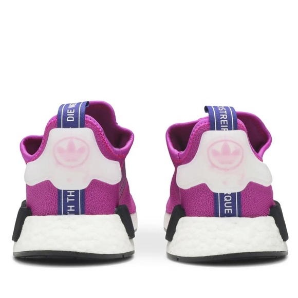 Adidas vivid pink NMD R1 sneakers - size 7.5 M / 9 W - Picture 4 of 10